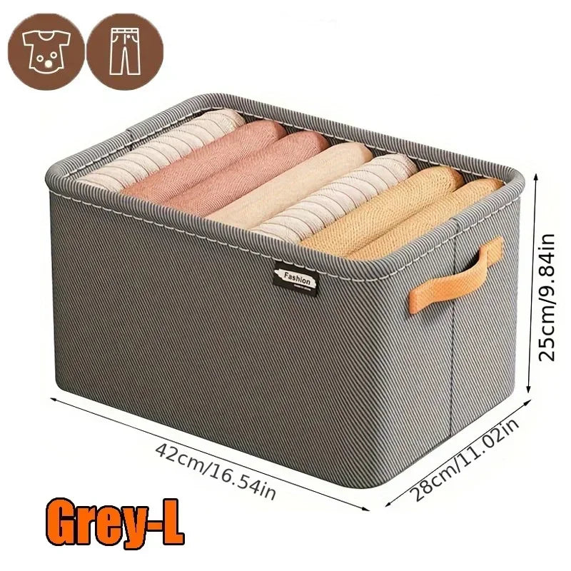 Closet Wardrobe Organizer Box - Underwear, Bra, Sock & Pants Drawer Storage for Bedroom Cabinets, Everstock