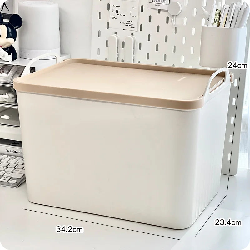 Multi-Function Storage Bin with Handles - Closet Floor Organizer Box for Blankets & Household Items, Everstock