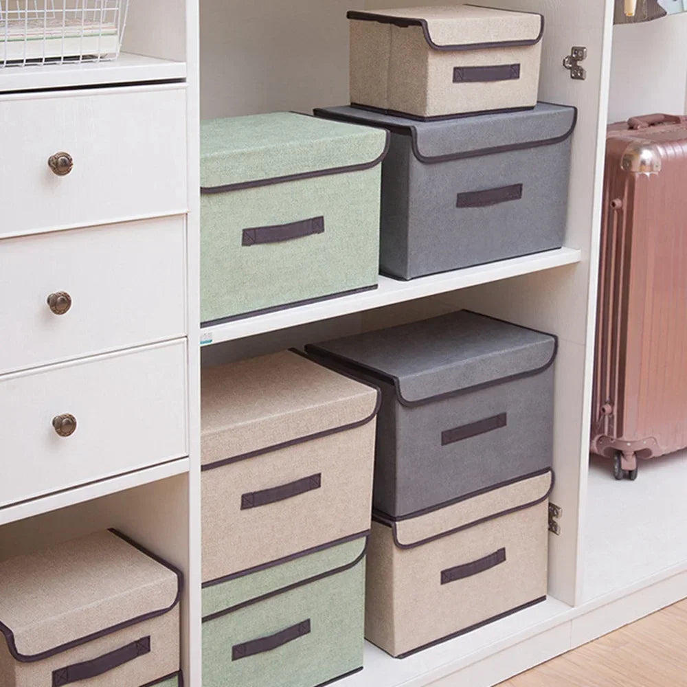Cabinet Drawer Organizer for Clothes - Storage Boxes for Jeans, T-Shirts, Underwear & Socks, Wardrobe, Everstock