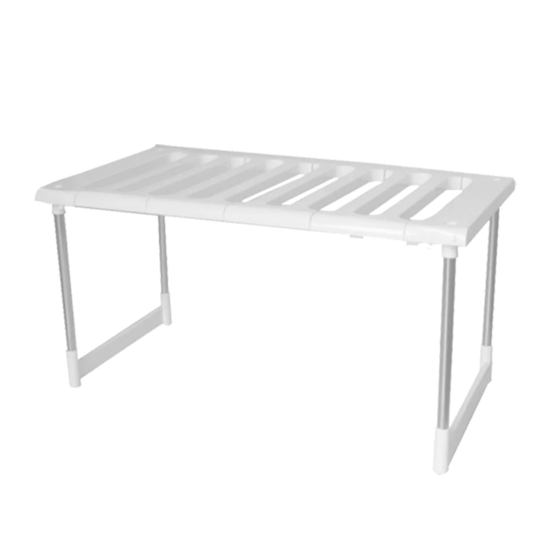 Expandable Microwave Shelf - Adjustable Countertop Stand and Cabinet Organizer for Kitchen Storage, Everstock