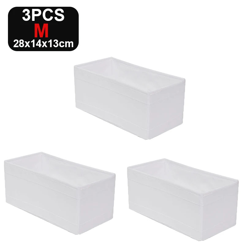 Foldable Compartment Storage Box - Wardrobe Organizer for Underwear, Jeans & Socks, Everstock