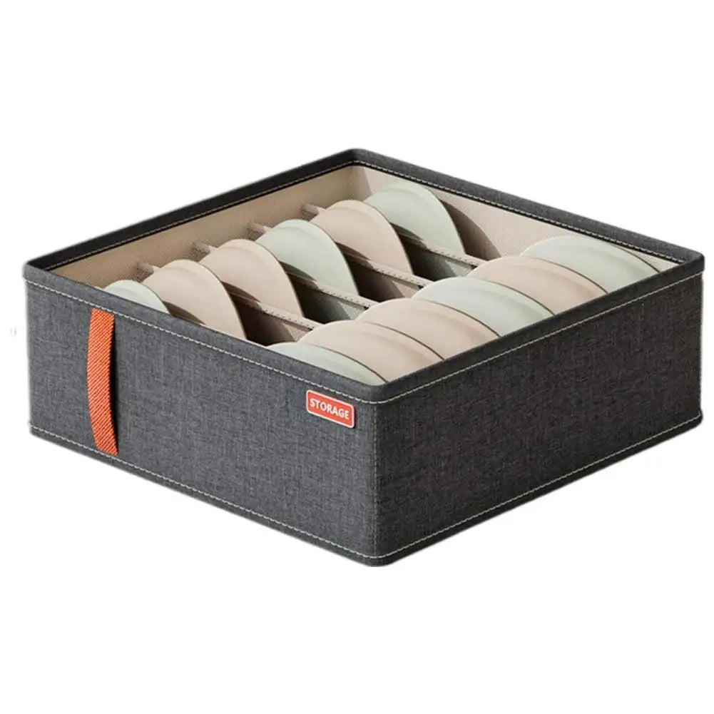 Drawer Storage Organizer Set - Compartment Boxes for Socks, Bras & Underwear in Dressers, Everstock
