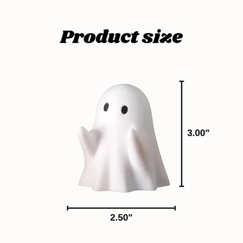 Pen Holder Cup - Ghost Shape Plastic Desk Organizer for Pens, Pencils and Brushes, Halloween Desk Decor, Everstock