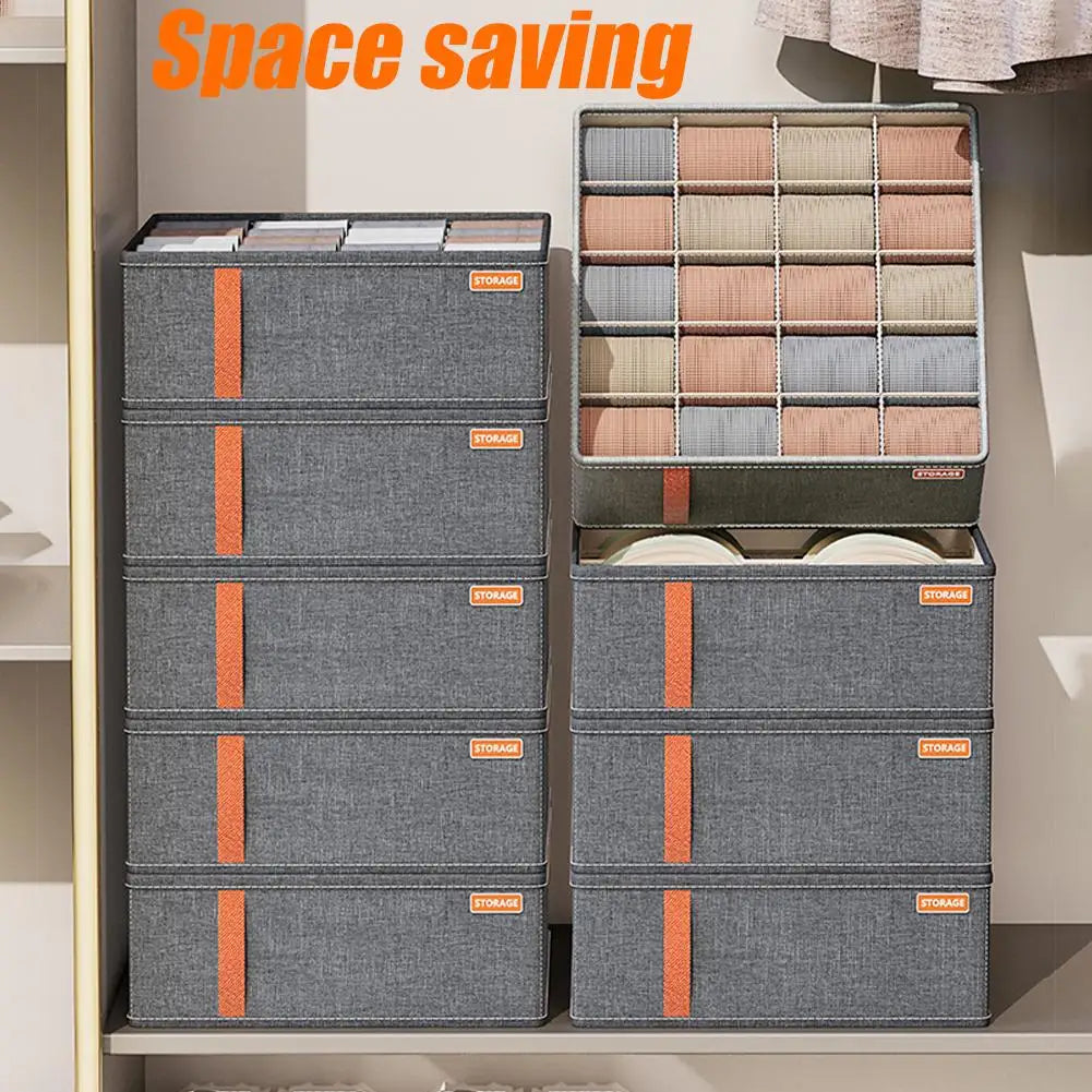 Drawer Storage Organizer Set - Compartment Boxes for Socks, Bras & Underwear in Dressers, Everstock