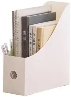 Adjustable Desk File Organizer - Desktop Document Holder and Shelf Bookend Set for Students, Office and Study Desks, Everstock