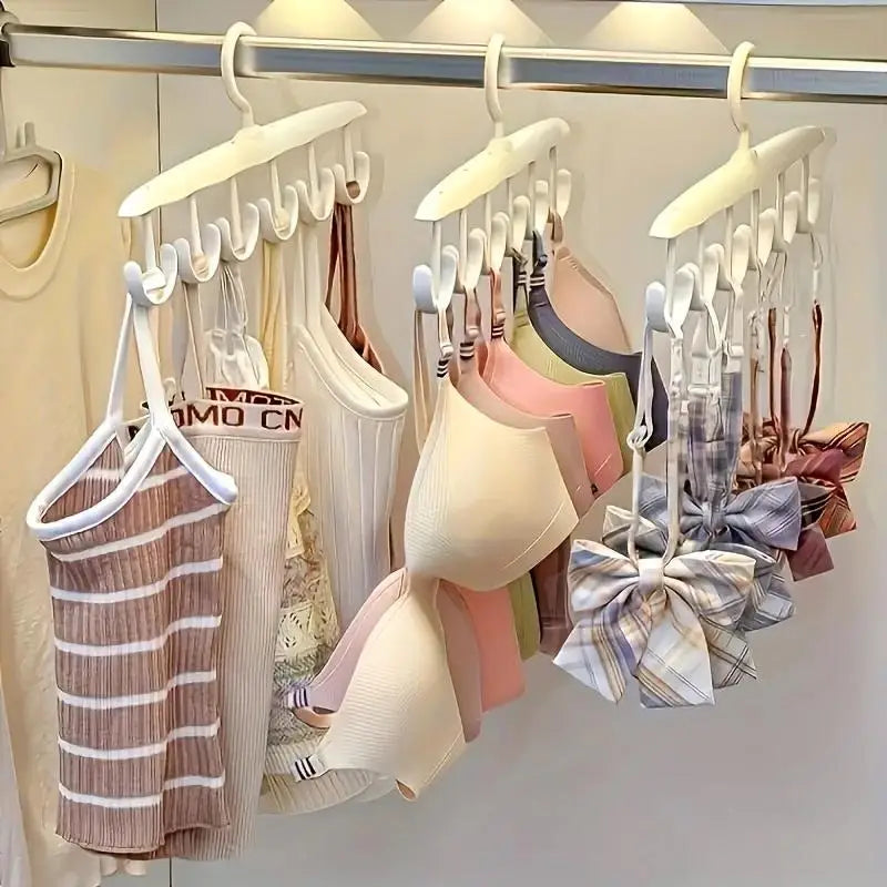 12-Hook Rotating Closet Organizer - Space-Saving Hanger for Ties, Belts & Accessories, Everstock