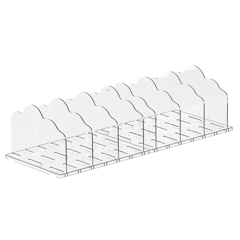 Purse Organizer for Closet - Adjustable Clear Shelf Divider for Handbag & Bag Storage, Bedroom & Office, Everstock