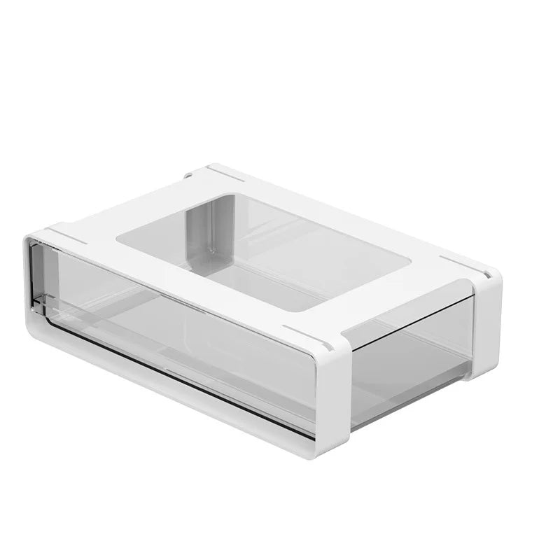 A4 Document Organizer Box - Dustproof File Storage for Certificates & Household Registration Papers, Everstock