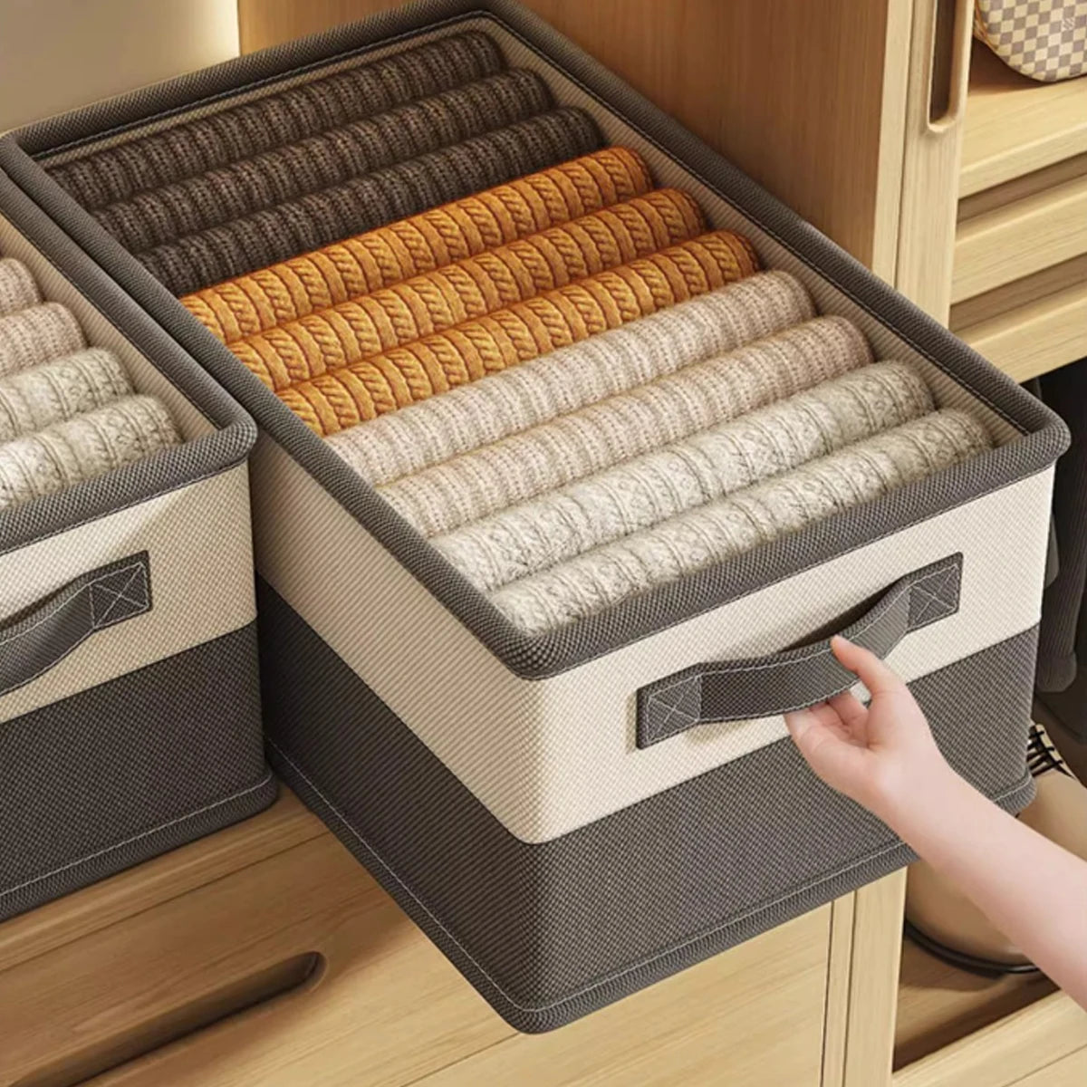Under-Bed Storage Box - Compartment Organizer for Bedding & Clothing, Space-Saving, Everstock