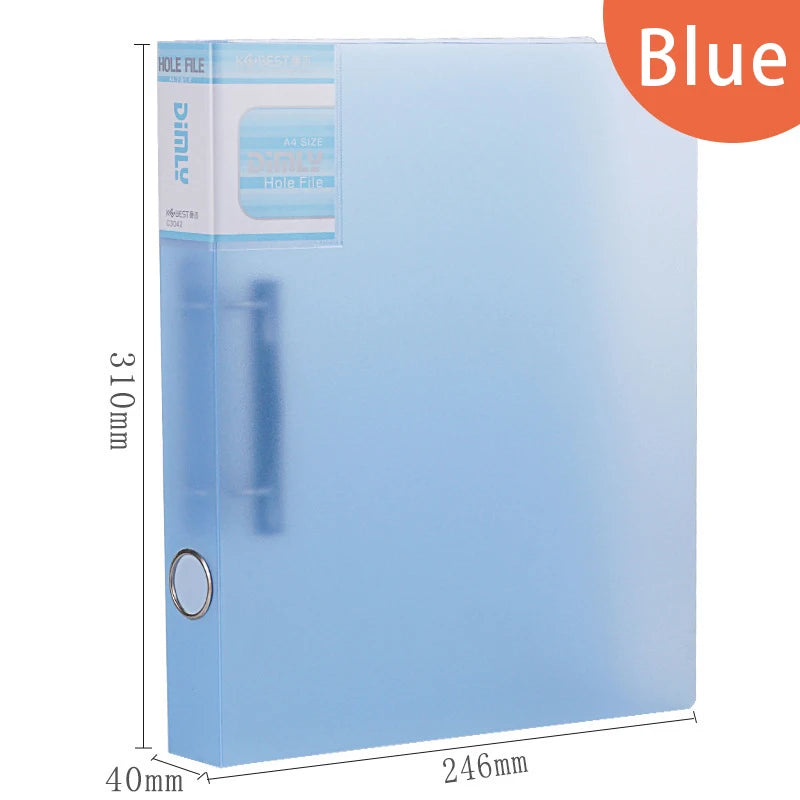 Desk Document Clip Organizer - A4 Binder & Loose-Leaf Folder Holder for School & Office, Everstock