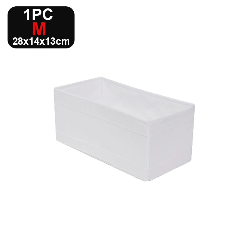 Foldable Compartment Storage Box - Wardrobe Organizer for Underwear, Jeans & Socks, Everstock