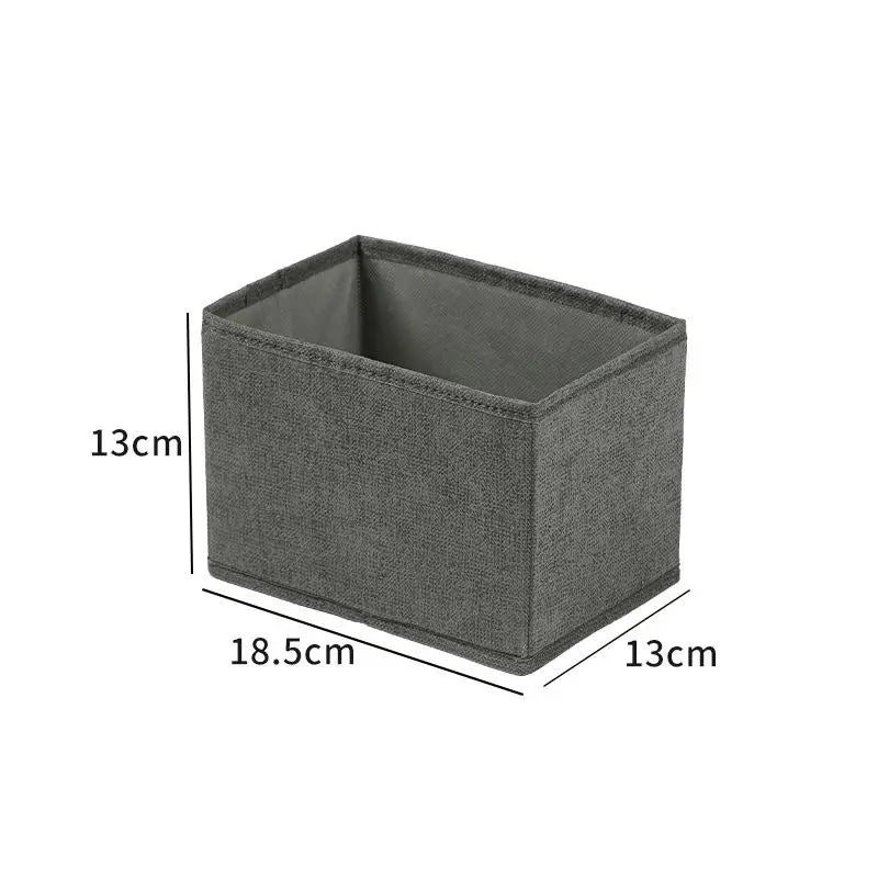 Clothes Storage Basket - Lightweight Plastic and Polyester Drawer Organizer for Underwear, Socks and T-Shirts, Everstock