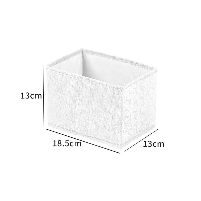 Clothes Storage Basket - Lightweight Plastic and Polyester Drawer Organizer for Underwear, Socks and T-Shirts, Everstock
