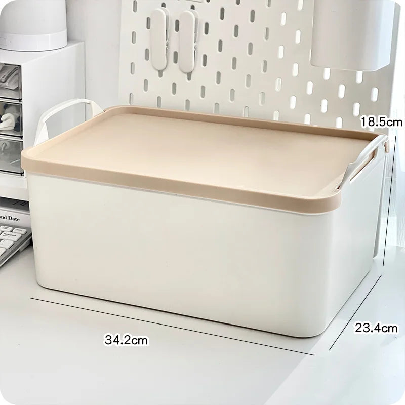 Multi-Function Storage Bin with Handles - Closet Floor Organizer Box for Blankets & Household Items, Everstock
