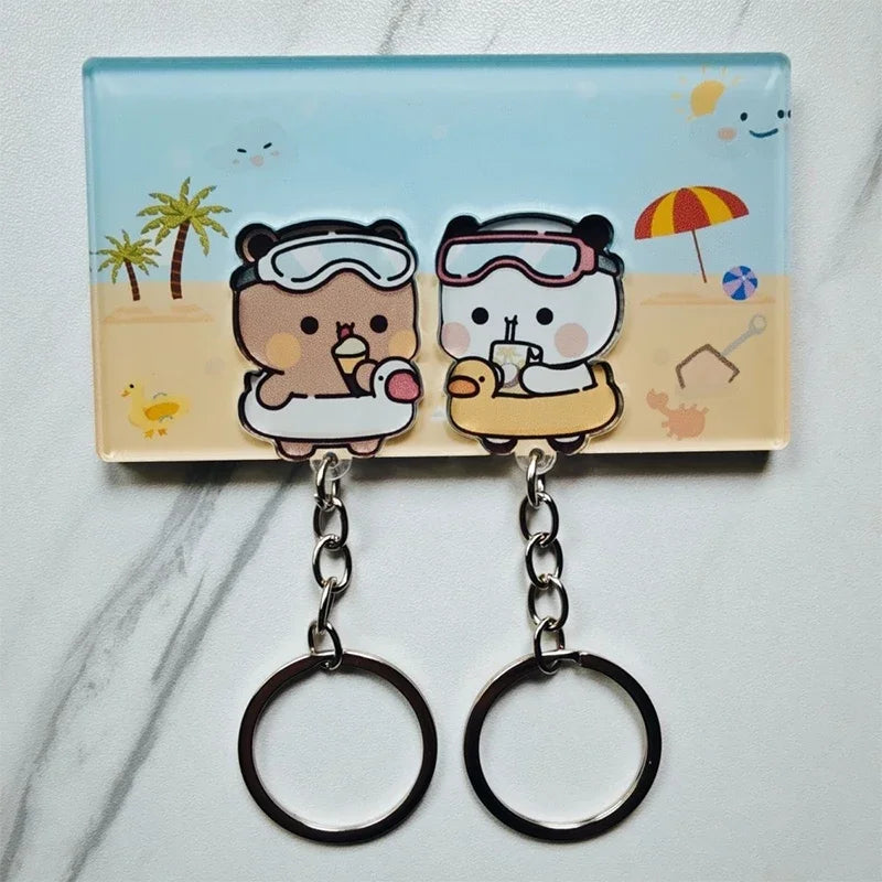 Cartoon Character Key Holder - Moulded Plastic Wall Key Hanger for Entryway Doors and Dorm Rooms, Everstock