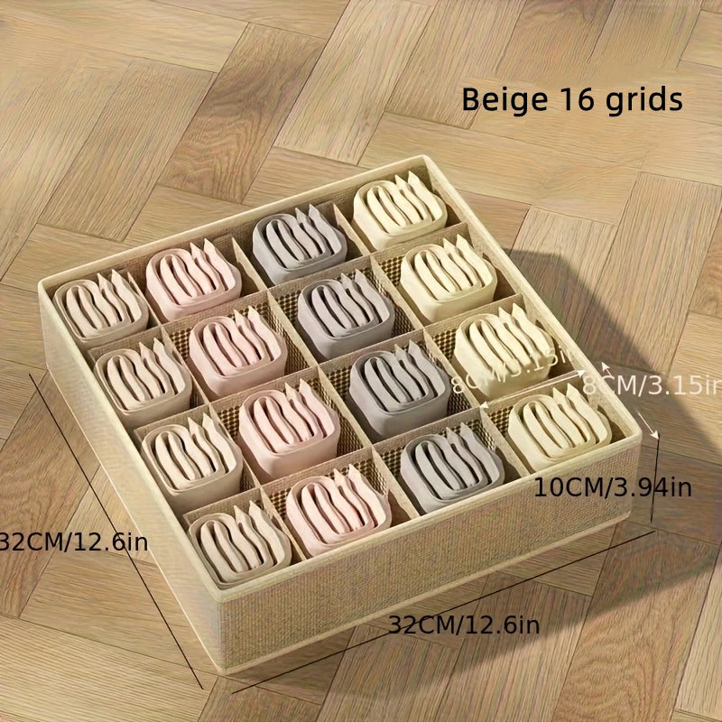 Underwear Drawer Organizer Set - Storage Boxes for Socks, Panties & Bras, Cabinet & Wardrobe Storage, Everstock