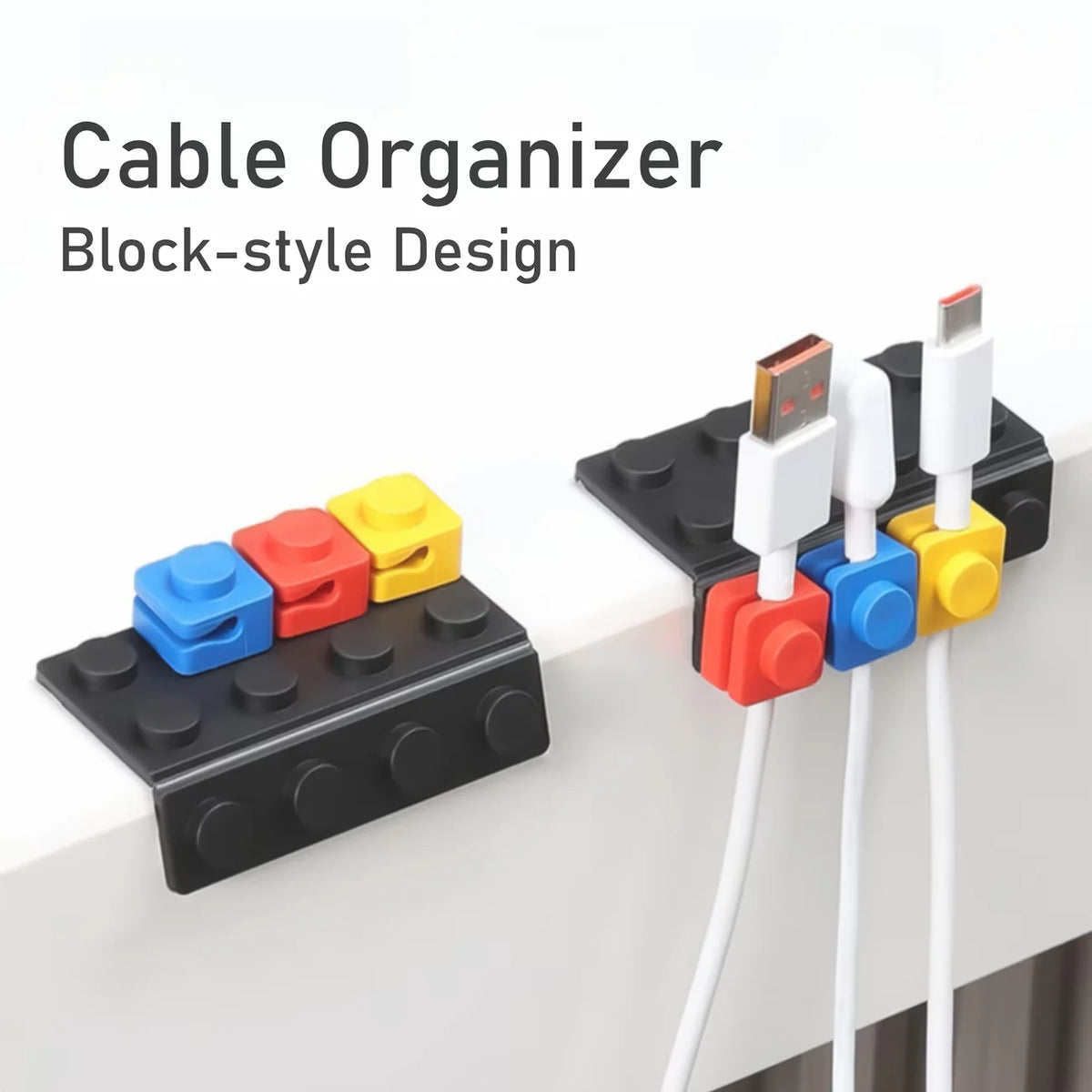 Modular Desk Organizer - Building Block DIY Desktop Storage You Rearrange to Fit the Desk, Everstock