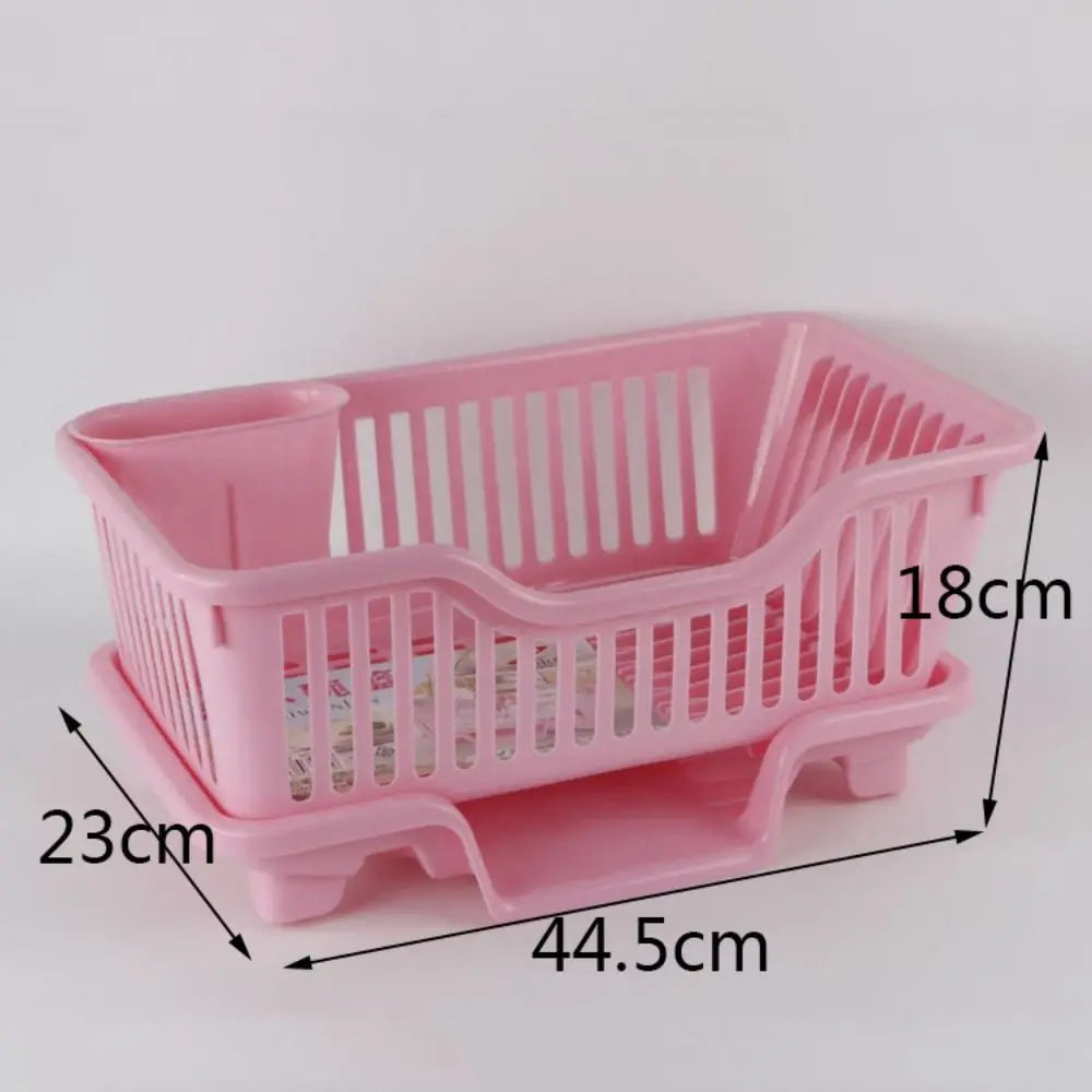 Cutlery Drainer Rack - Countertop Utensil Organizer with Drain Board for Chopsticks, Spoons & Dinnerware, Everstock