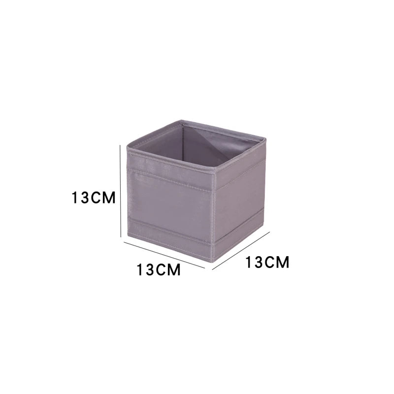Foldable Underwear Organizer Box - Drawer & Cabinet Dividers for Bras, Socks & Pants, Bedroom Wardrobe, Everstock