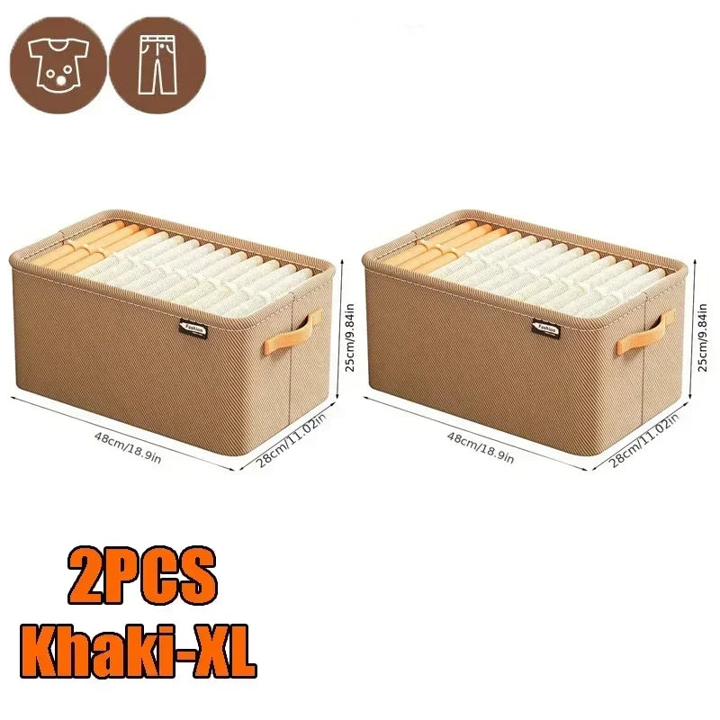 Closet Wardrobe Organizer Box - Underwear, Bra, Sock & Pants Drawer Storage for Bedroom Cabinets, Everstock