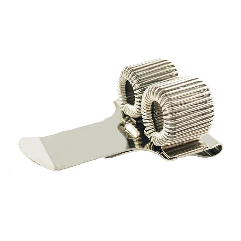 Metal Pen Holder Clip - Expandable Pen Loop for Notebooks, Planners and Clipboards, Rust-Resistant, Everstock
