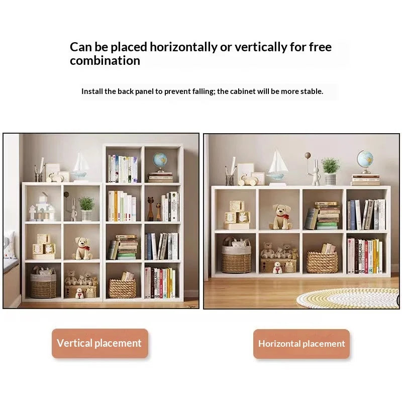 Multi-Tier Floor Storage Shelf - Kids Toy & Book Organizer for Living Room, Easy Assembly, Everstock