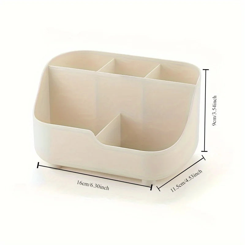 Desk Organizer Caddy - Divided Plastic Desktop Holder for Pens, Scissors and Office Supplies, Everstock