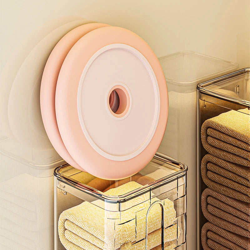 Wall-Mounted Storage Organizer - Closet Underwear & Sock Bins with Kitchen Garbage Bag Holder, Everstock