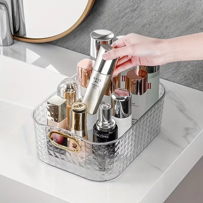 Desktop Storage Box - Compact Open Sundries Organizer for Bedroom, Dorm Room & Home Essentials, Everstock