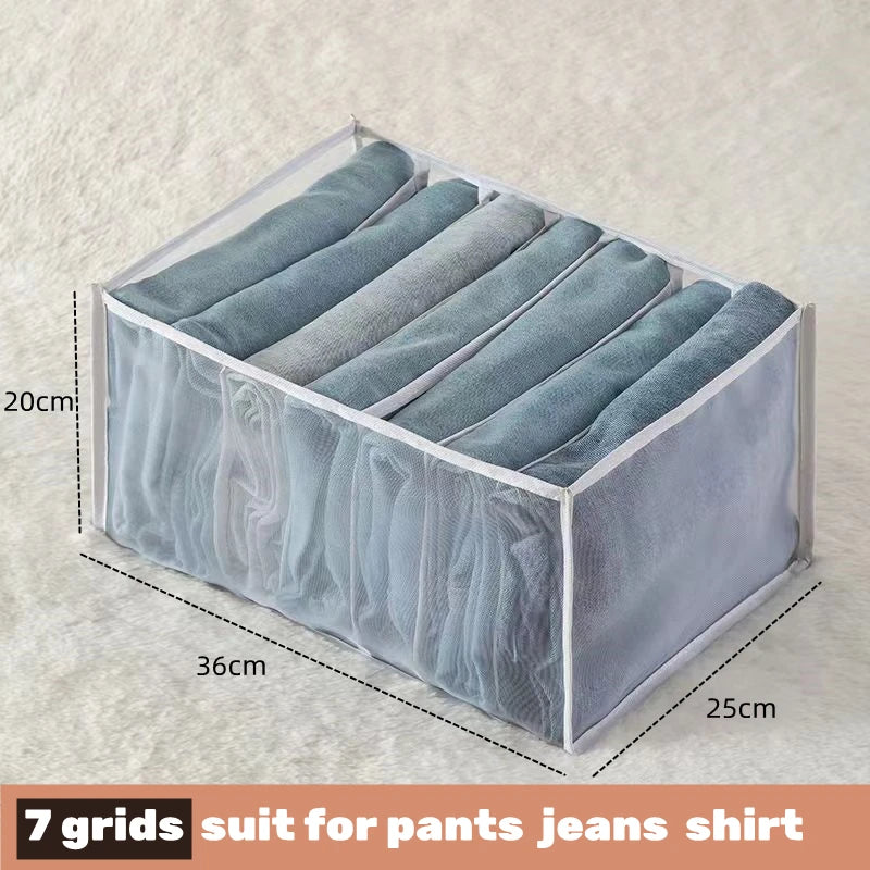 Drawer Divider Organizer Box - Storage for Underwear, Socks, Bras, Ties & Scarves, Wardrobe Clothes, Everstock