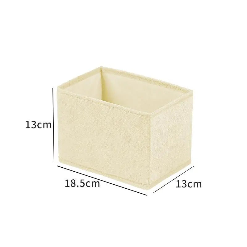 Clothes Storage Basket - Lightweight Plastic and Polyester Drawer Organizer for Underwear, Socks and T-Shirts, Everstock