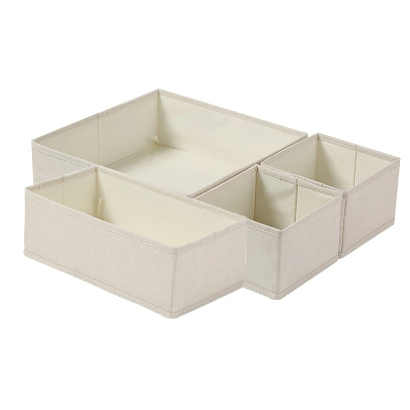 Cabinet & Drawer Storage Box - Foldable Wardrobe Organizer for Bras, Underwear, Socks & Pants, Everstock