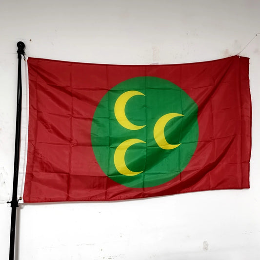 Ottoman Empire Flag for Home or Bedroom Decoration, Banner Tapestry, Outdoor Decor