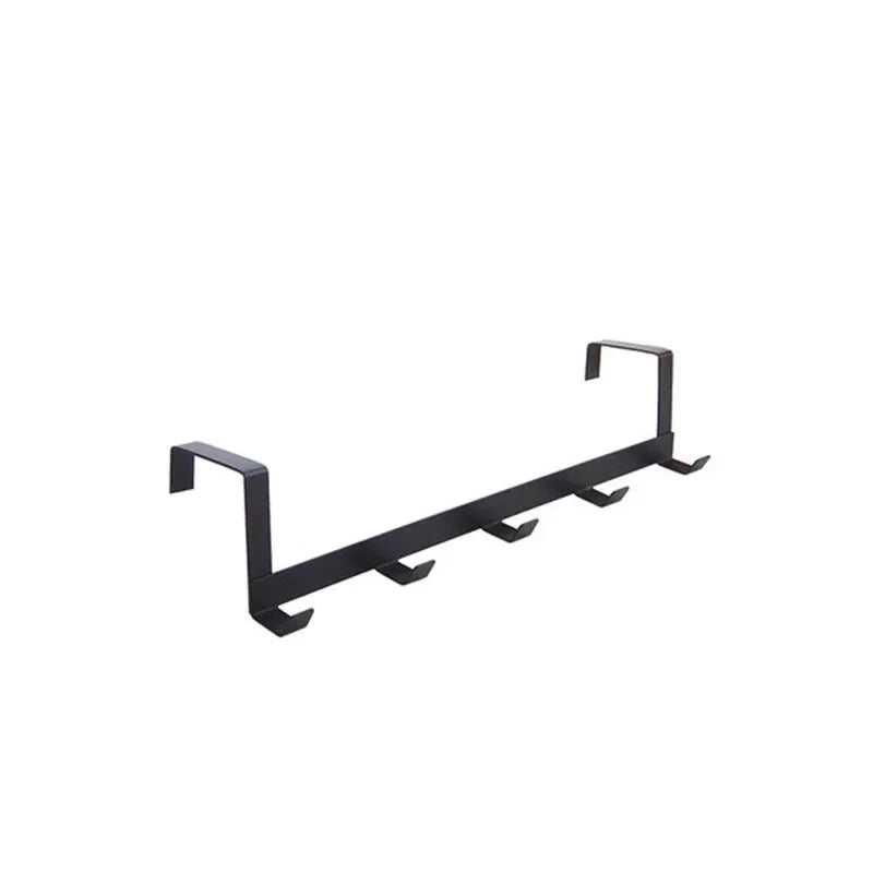 Over-the-Door Hook Rack - 5-Hook Organizer for Coats, Towels, Keys & Hats, Bathroom & Kitchen, Everstock