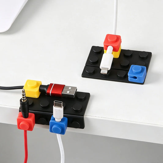 Modular Desk Organizer - Building Block DIY Desktop Storage You Rearrange to Fit the Desk, Everstock