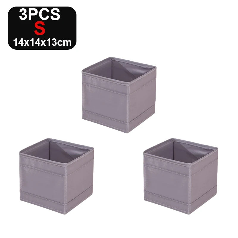 Foldable Compartment Storage Box - Wardrobe Organizer for Underwear, Jeans & Socks, Everstock