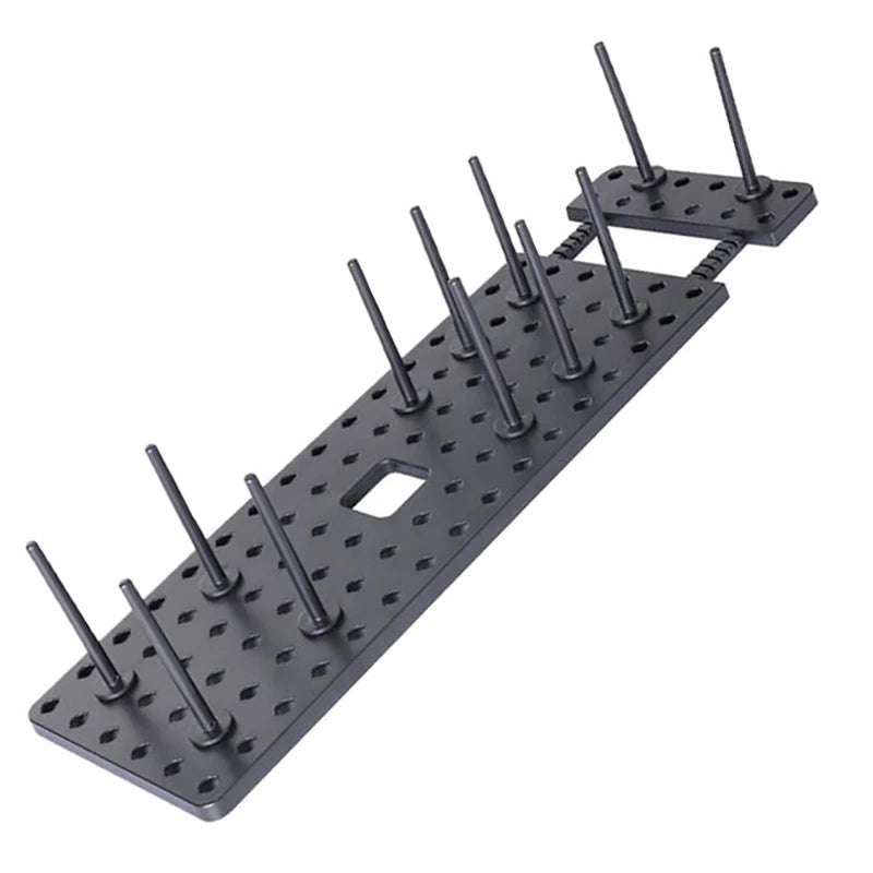 Telescopic Dish Drying Rack - Adjustable Plate & Bowl Drainer with Lid Stand for Sink and Counter, Everstock