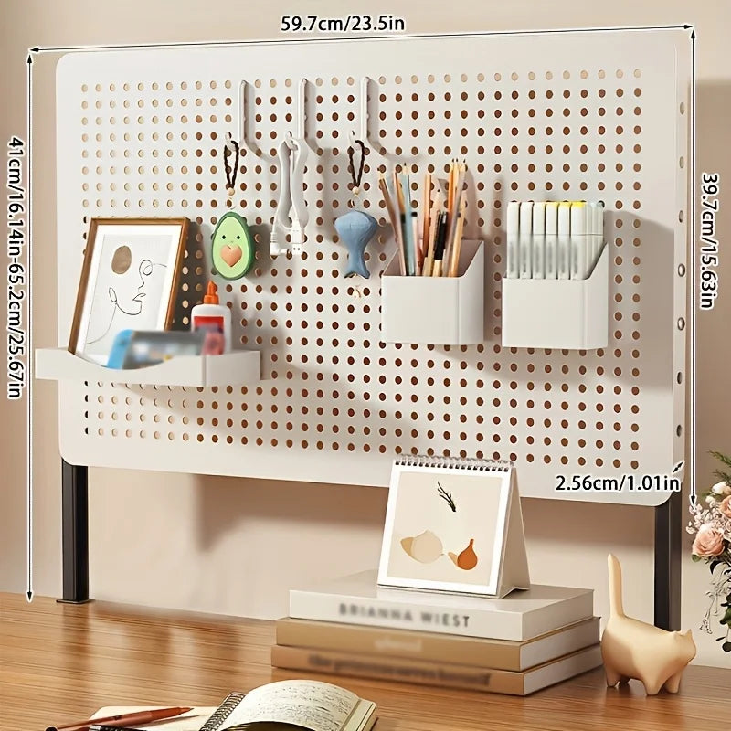 DIY Pegboard Desktop Organizer - Adjustable-Height Drawer Kit for Desks & Workspaces, Everstock