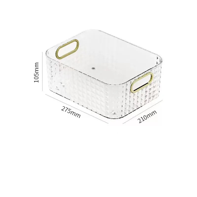 Desktop Storage Box - Compact Open Sundries Organizer for Bedroom, Dorm Room & Home Essentials, Everstock