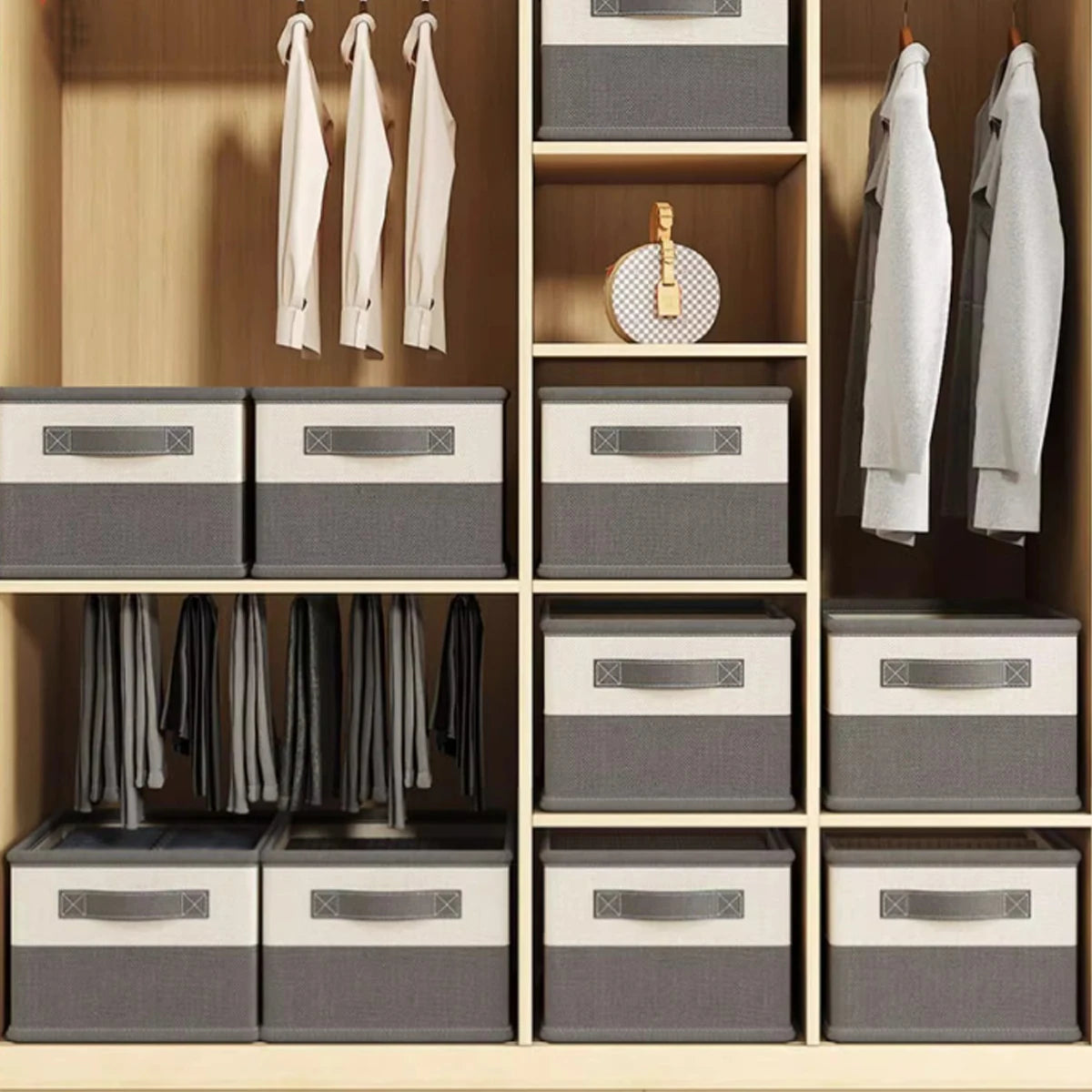 Under-Bed Storage Box - Compartment Organizer for Bedding & Clothing, Space-Saving, Everstock