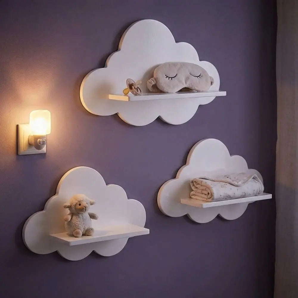 Wooden Wall Shelf - Minimalist 25 x 20 cm Floating Display Rack for Bedroom, Hallway & Small Spaces, Everstock