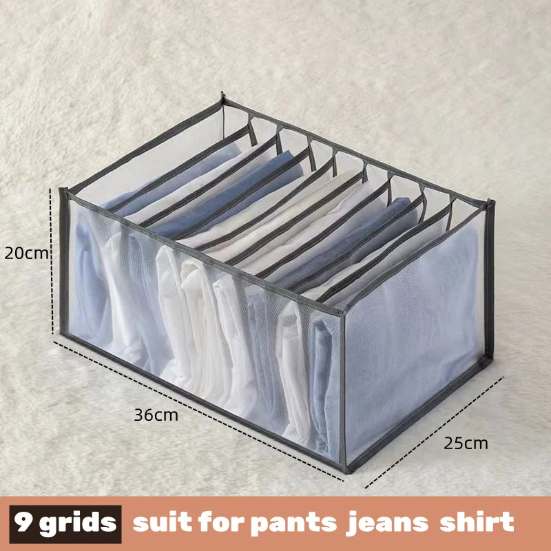 Drawer Divider Organizer Box - Storage for Underwear, Socks, Bras, Ties & Scarves, Wardrobe Clothes, Everstock