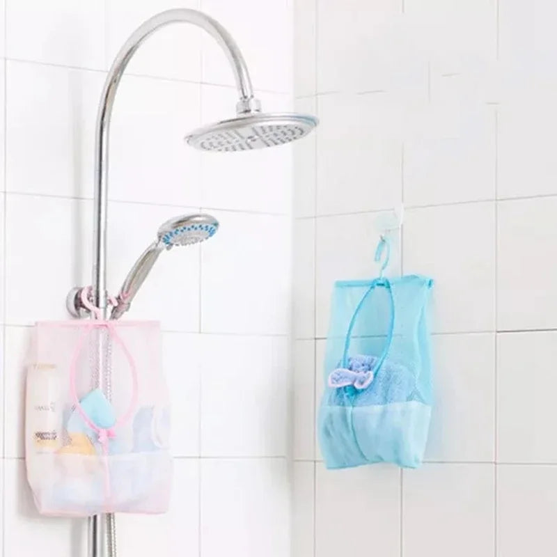 Mesh Storage Bag Organizer - Multifunctional Hanging Net Basket for Kids Toys, Socks & Clothes, Everstock