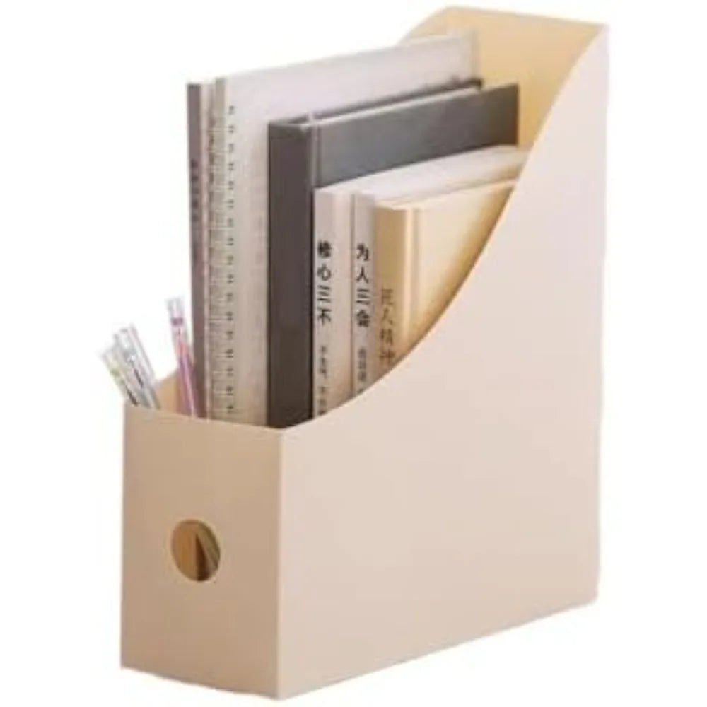 Adjustable Desk File Organizer - Desktop Document Holder and Shelf Bookend Set for Students, Office and Study Desks, Everstock