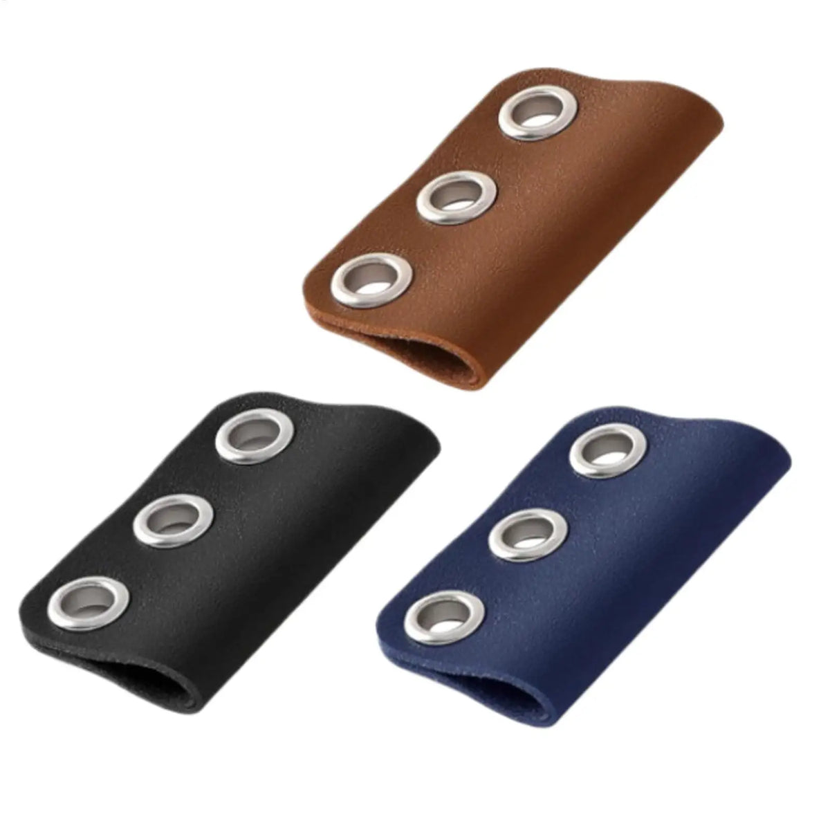Pen Holder Clip - PU Leather and Metal Pen Loop for Journals, Notebooks and Loose-Leaf Planners, Everstock