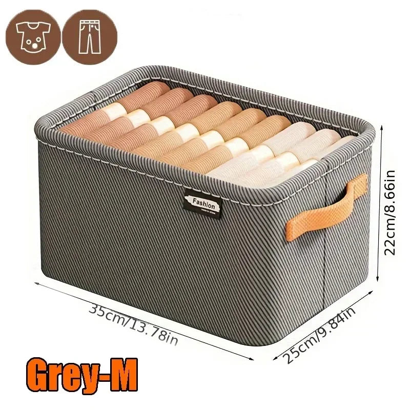 Closet Wardrobe Organizer Box - Underwear, Bra, Sock & Pants Drawer Storage for Bedroom Cabinets, Everstock