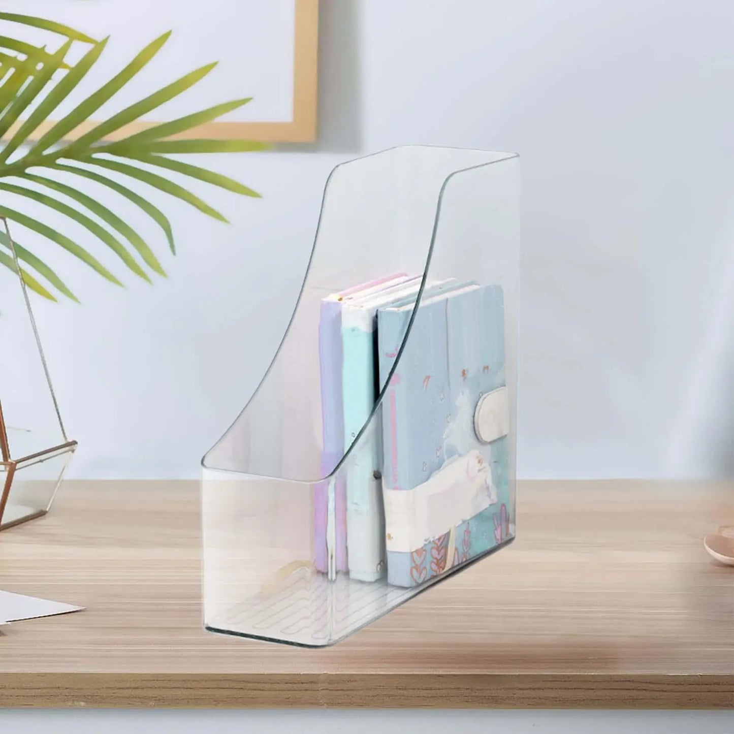 Magazine & File Holder Rack - Document Organizer for Study, Home & School Desktops, Everstock