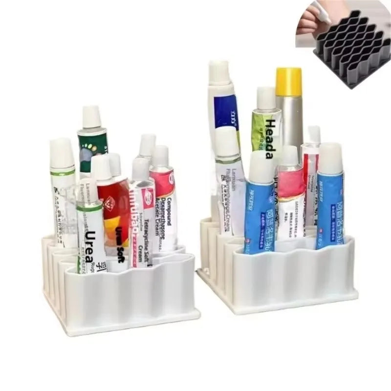 Desk Organizer Pen Holder - Multi-Compartment Stationery Rack for Pens, Tubes and Small Desk Supplies, Everstock