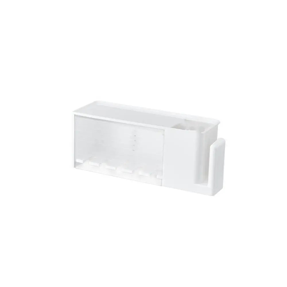 Suction Cup Toothbrush Holder - Wall-Mounted Toiletries Storage Rack, Everstock
