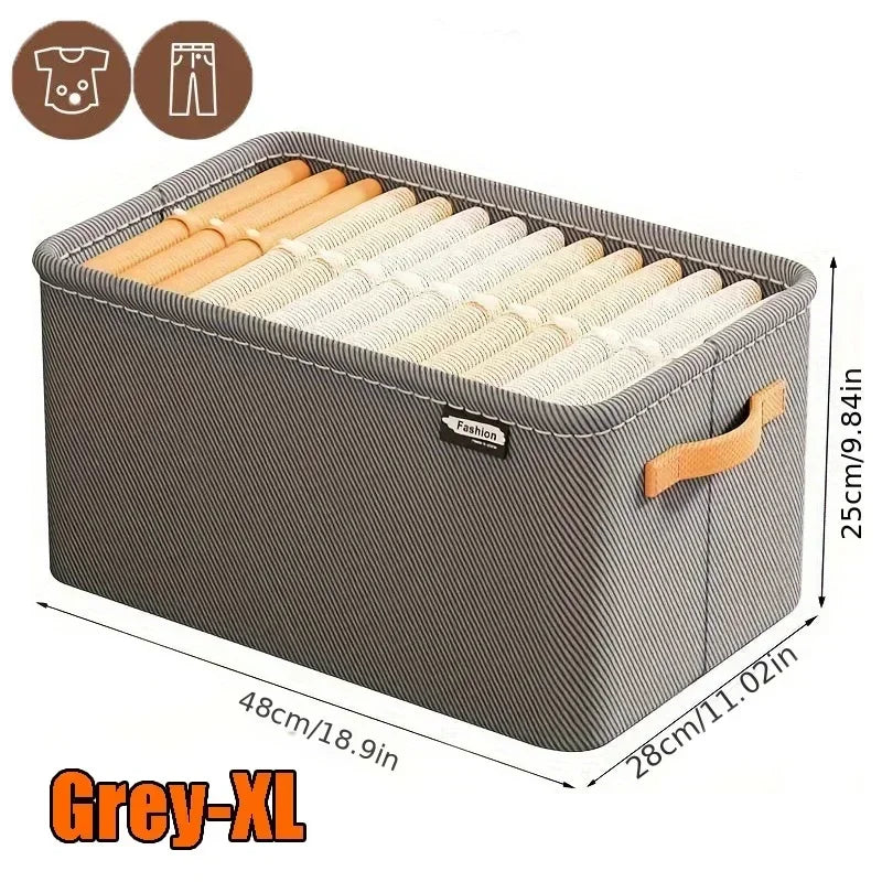 Closet Wardrobe Organizer Box - Underwear, Bra, Sock & Pants Drawer Storage for Bedroom Cabinets, Everstock